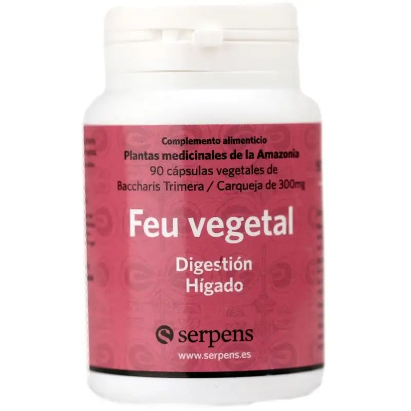 Serpens Feu Vegetal La Carqueja , 90 capsules