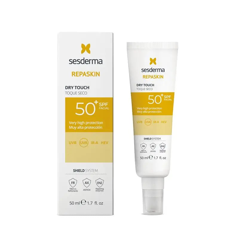Sesderma Repaskin Fotoprotector Spf 50+ Face Dry Touch, 50 ml
