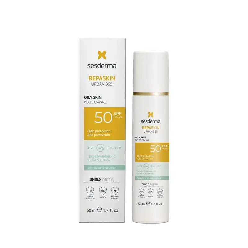 Sesderma Repaskin Urban 365 Peau grasse, 50 ml