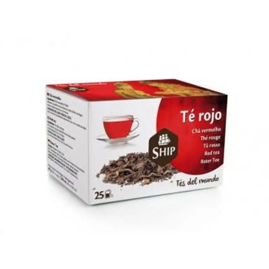 Ship Puerh Red Tea Infusion 25Pouches