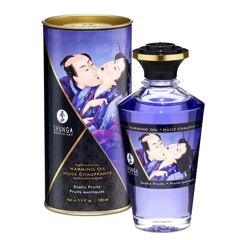 Shunga Exotic Fruit Aroma Warming Massage Oil