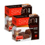 Siken Diet Barre de crème de cacao, paquet de 2 x 5 unités