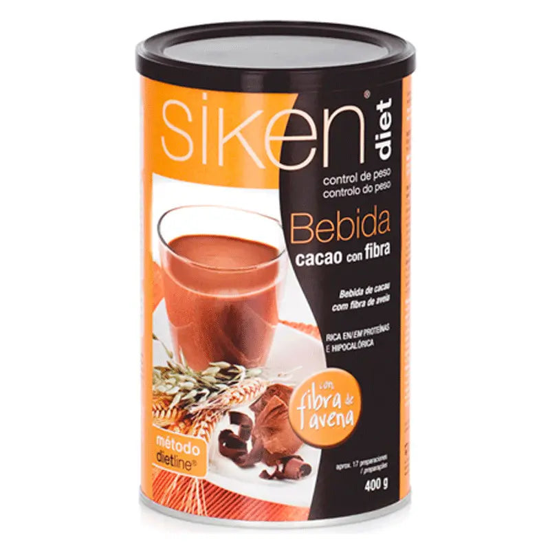 Siken Diet Cocoa Fibre Drink 400 g