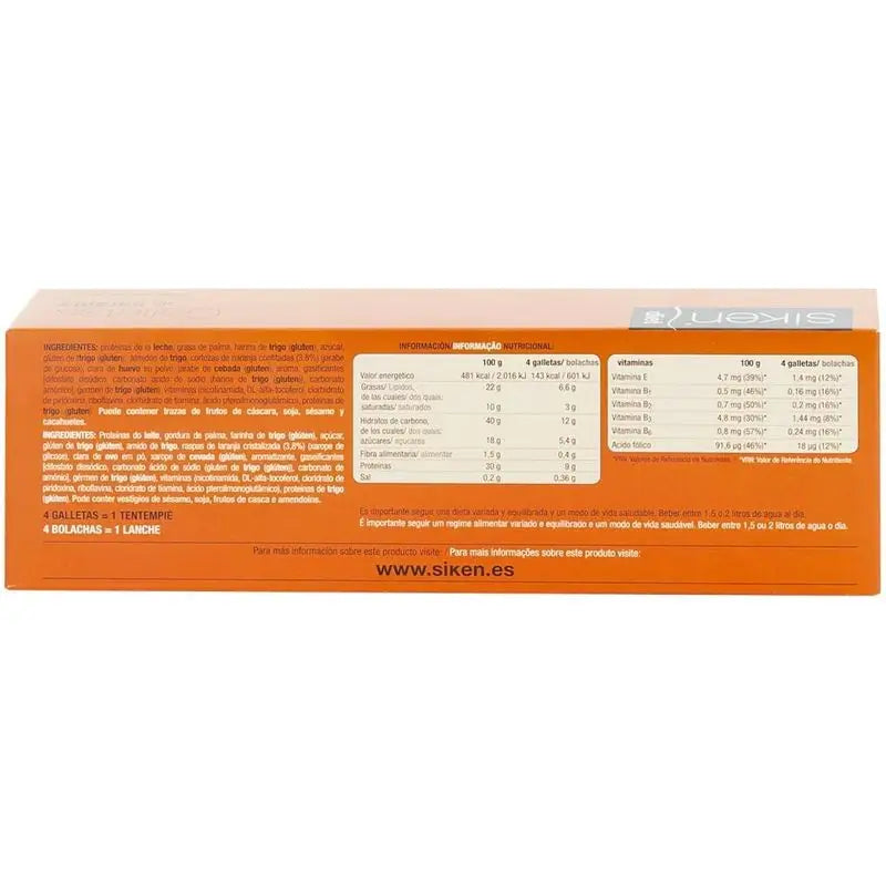 Siken Diet Orange Biscuits 15 unités