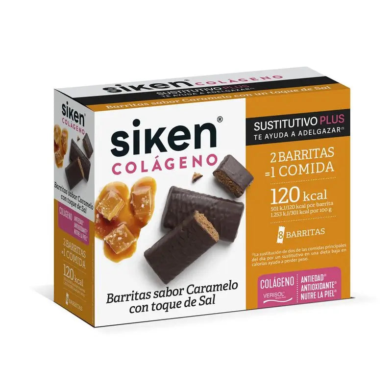 Siken Substitute Collagen Barrita Caramel , 8 units