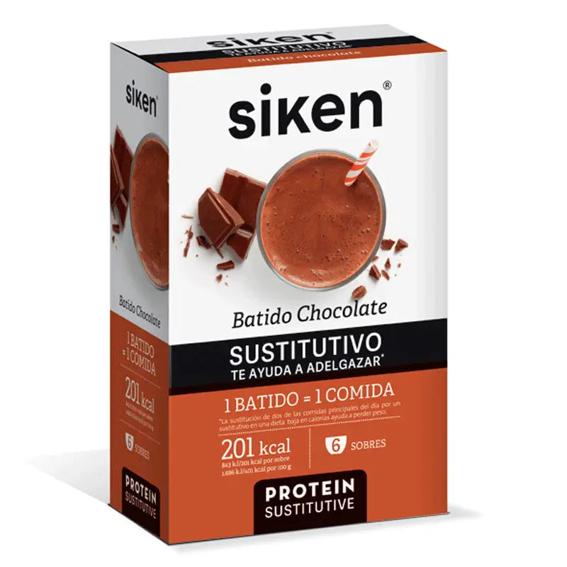 Siken Chocolate Milkshake Substitute 6 sachets