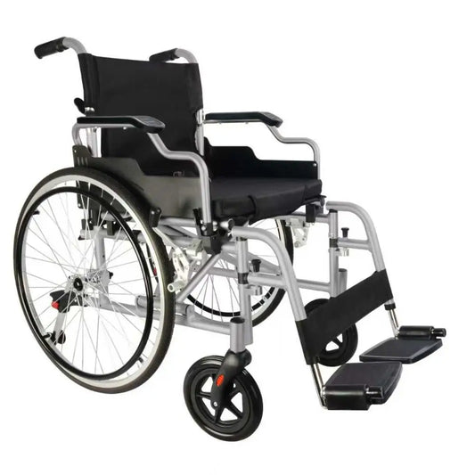 fauteuil en aluminium à propulsion autonome et anti-basculement, taille 43 cm