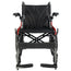 fauteuil roulant à propulsion manuelle, accoudoirs rabattables, 43 cm