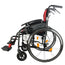 fauteuil roulant en aluminium à propulsion manuelle, accoudoirs réglables