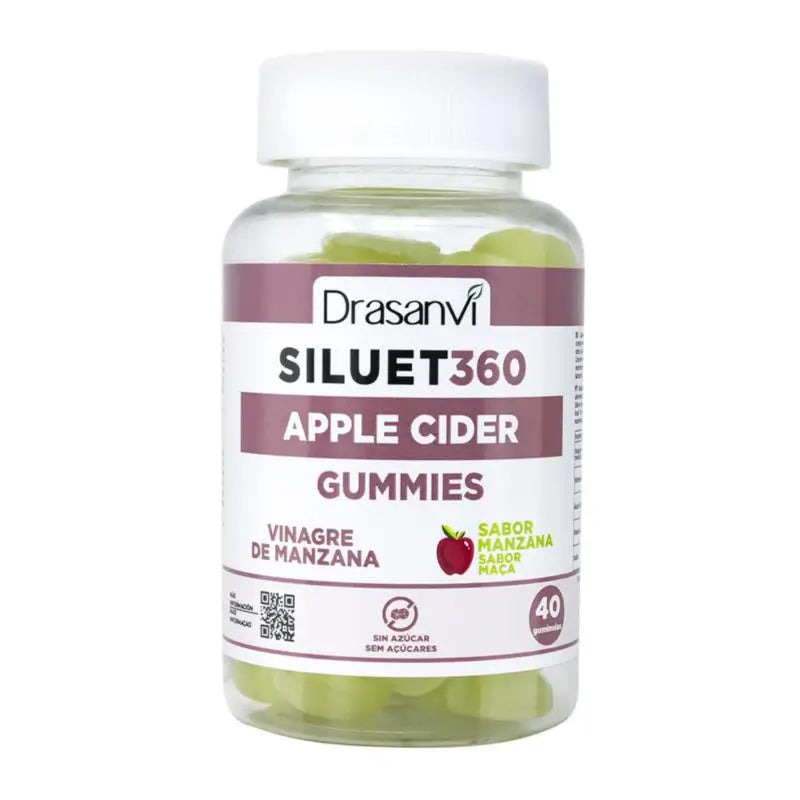 Siluet 360 Drasanvi Apple Cider Vinegar , 40 gummies