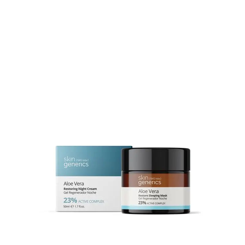 Skin Generics Crème de nuit réparatrice Aloe Vera 23% , 50 ml
