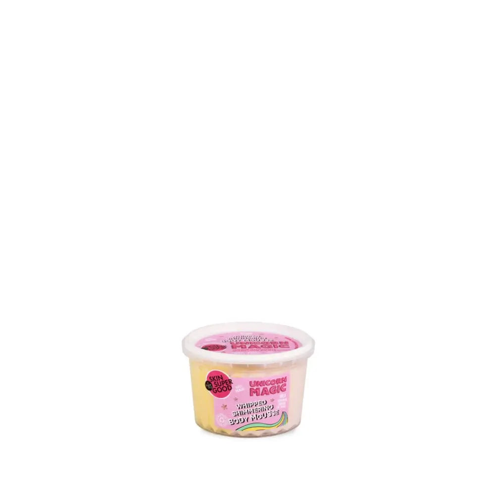 Skin Super Good Mousse Corporelle Hydratante Avec Paillettes Magie de la Licorne. Be Unicornious, 250 Ml