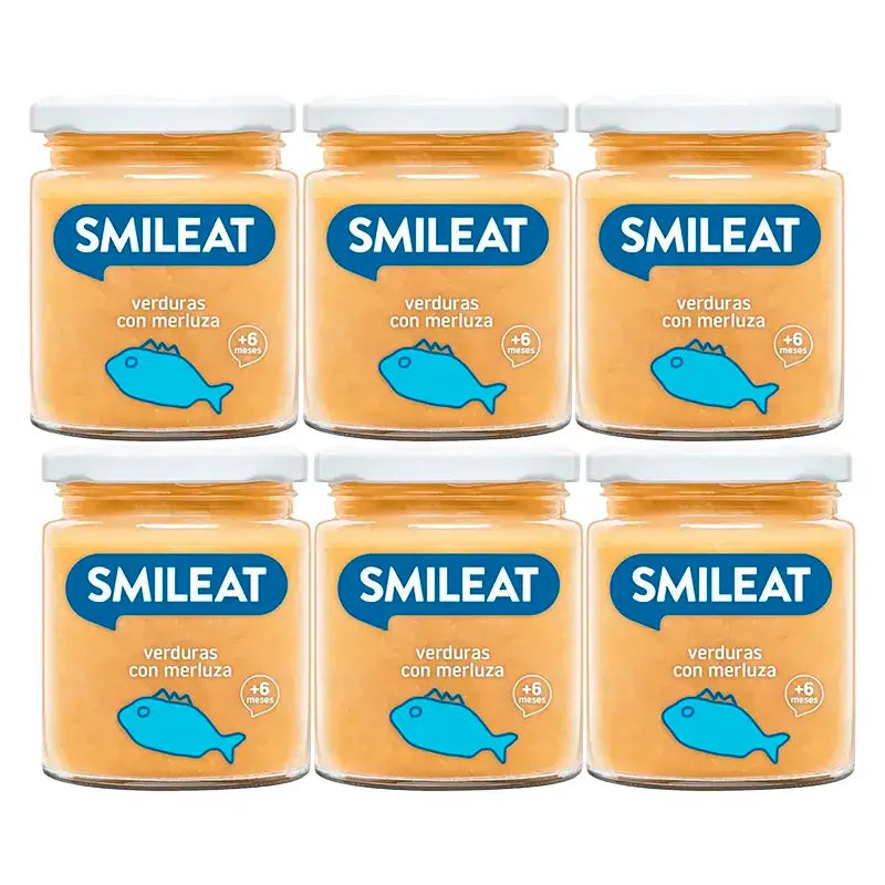 Merlu Smileat aux légumes, 6x230 Gr
