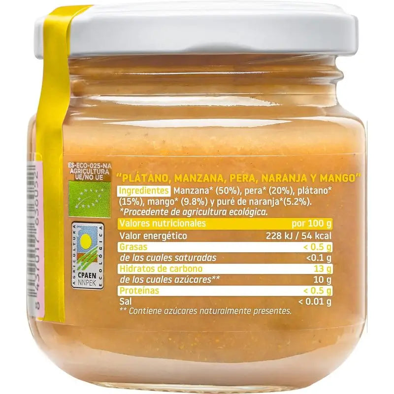Smileat Multifruits avec mangue, 6x130 Gr