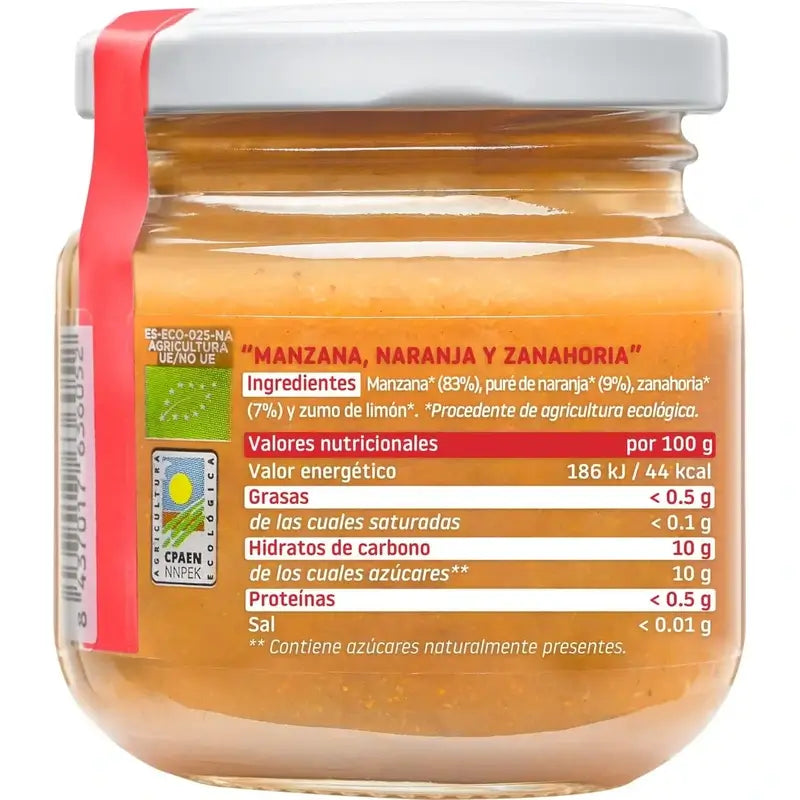 Smileat Bocal Trois Fruits, Pack 6 x 130 Gr
