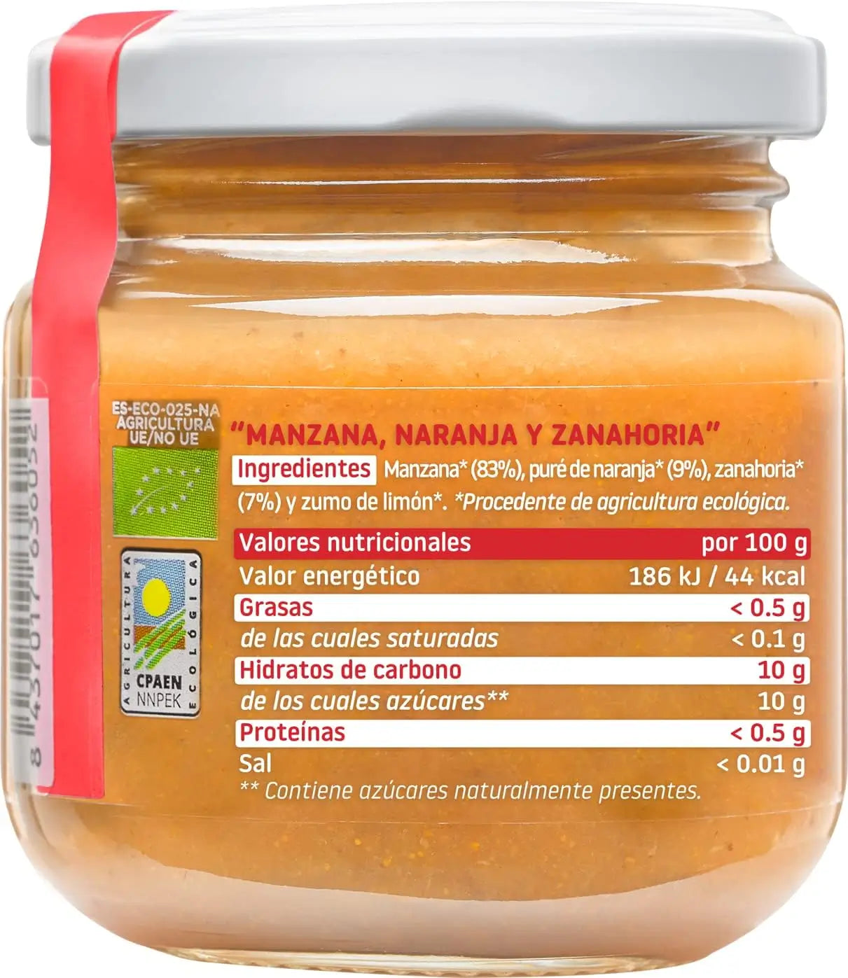 Smileat Pot de trois fruits, 130g