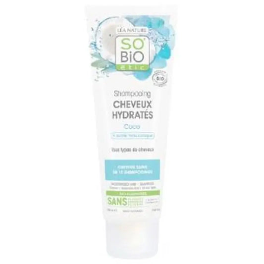 So'Bio Etic Moisturising Coconut-Hyaluronic Shampoo 250Ml.