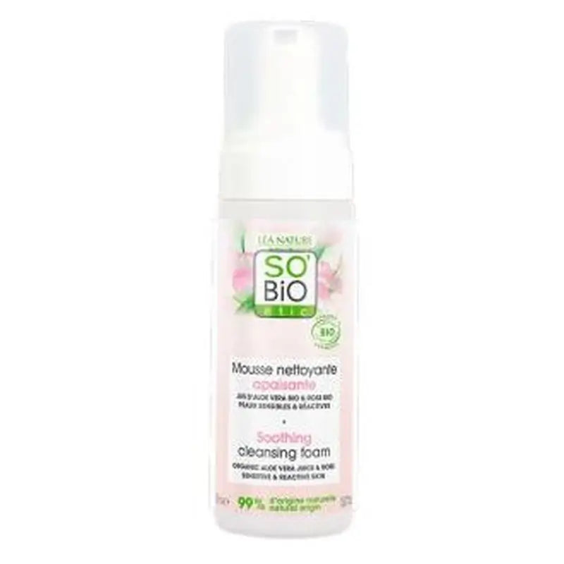 So'Bio Etic Soothing Aloe Cleansing Foam 150Ml. Bio