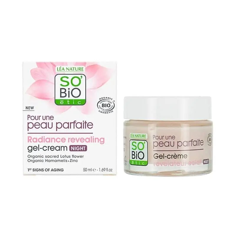 So'Bio Etic Perfect Skin Night Cream Gel 50Ml.