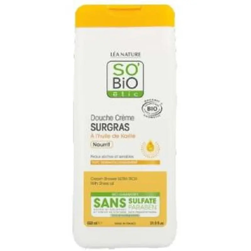 So'Bio Etic Ultra Rich Nourishing Shea Butter Ultra Rich Shower Gel 650Ml Bio