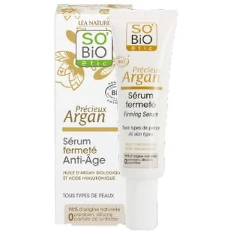 So'Bio Etic Hyaluronic-Argan Anti-Aging Firming Serum 30Ml.