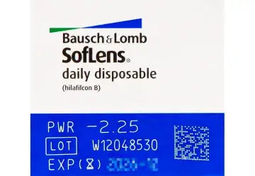 Soflens Daily Daily Spherical Lenses , 30 unités
