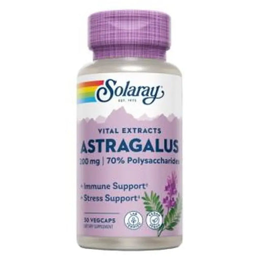 Solaray Astragalus Root Extract 200Mg. 30 Capsulesveg
