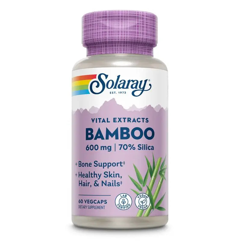 Solaray Bamboo 300 Mg , 60 capsules
