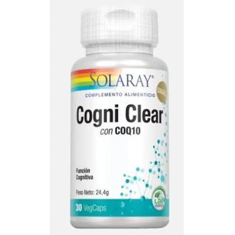 Solaray Cogni Clear 30 Capsulesveg.