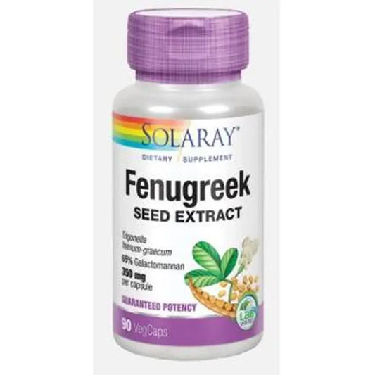 Solaray Fenugreek (Fenugreek) 350Mg. 90 Capsulesveg.