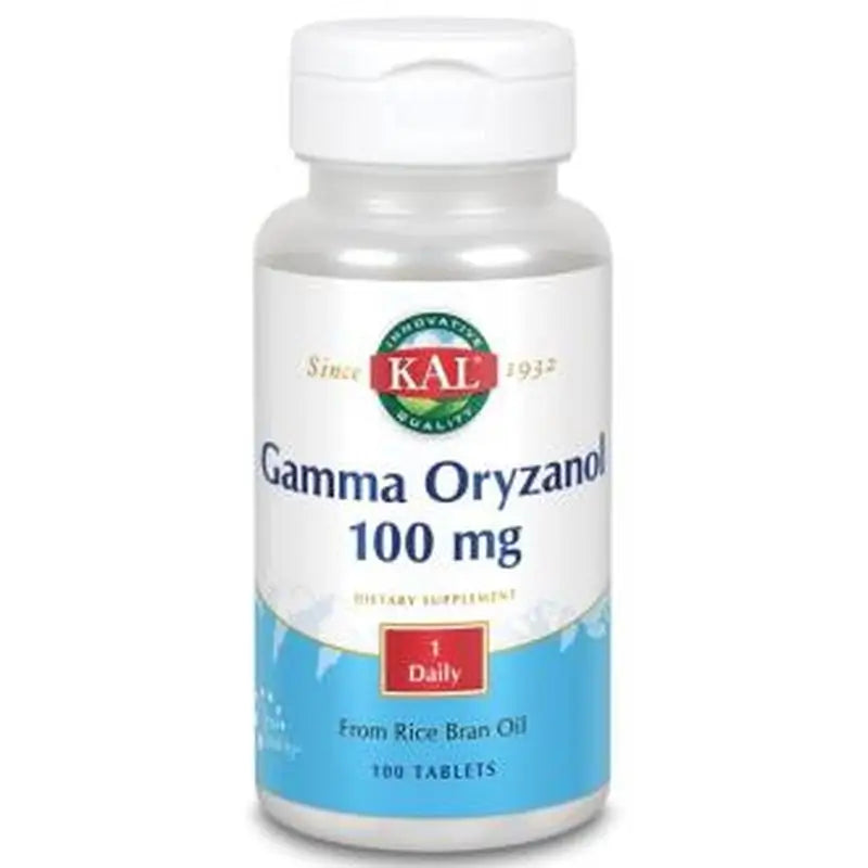 Solaray Gamma Oryzanol 100Mg. 100 Tablets