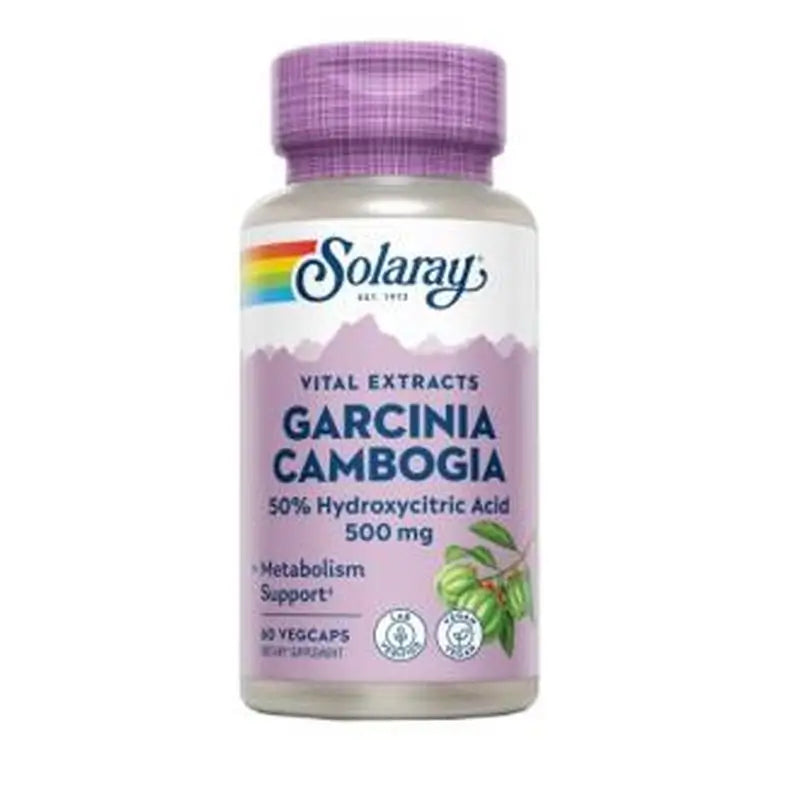 Solaray Garcinia Cambogia 500Mg. 60 Capsulesveg
