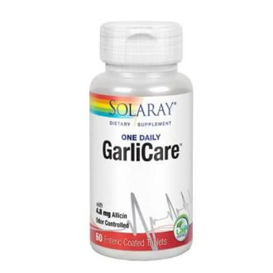 Solaray Garlicare (Deodorised) 60 Tablets