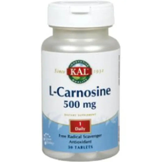 Solaray L-Carnosine 30 Tablets Kal