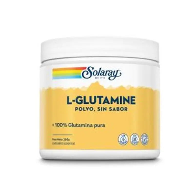 Solaray L-Glutamine Neutral Flavour Powder 300Gr.