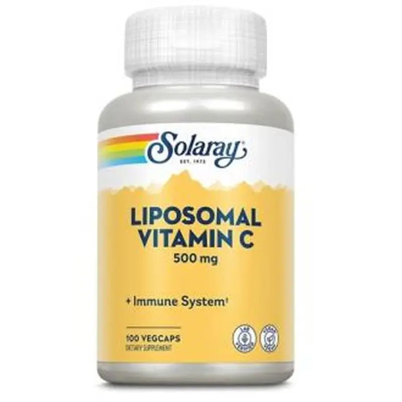 Solaray Liposomal Vitamin C 500Mg. 100 Capsules