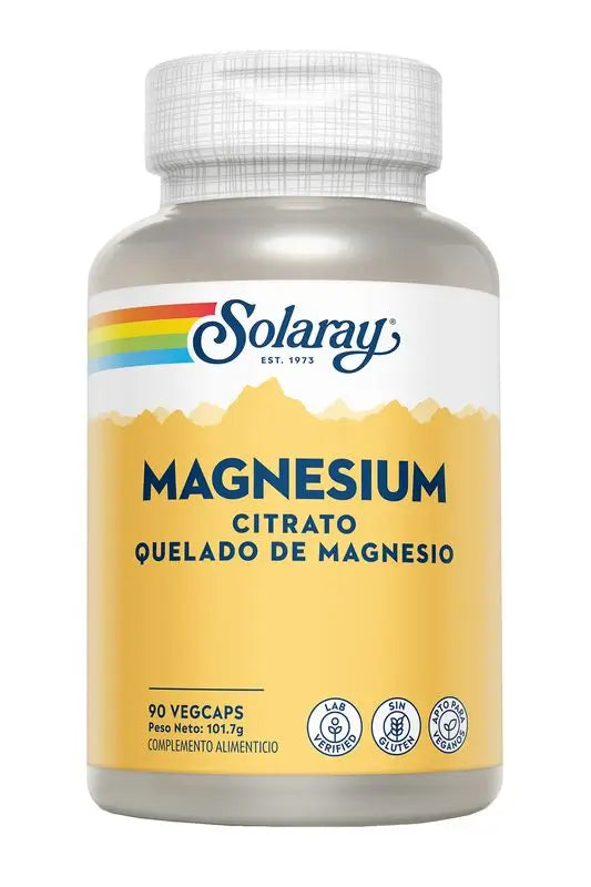 Solaray Magnesium Citrate 133 Mg, 90 Capsules