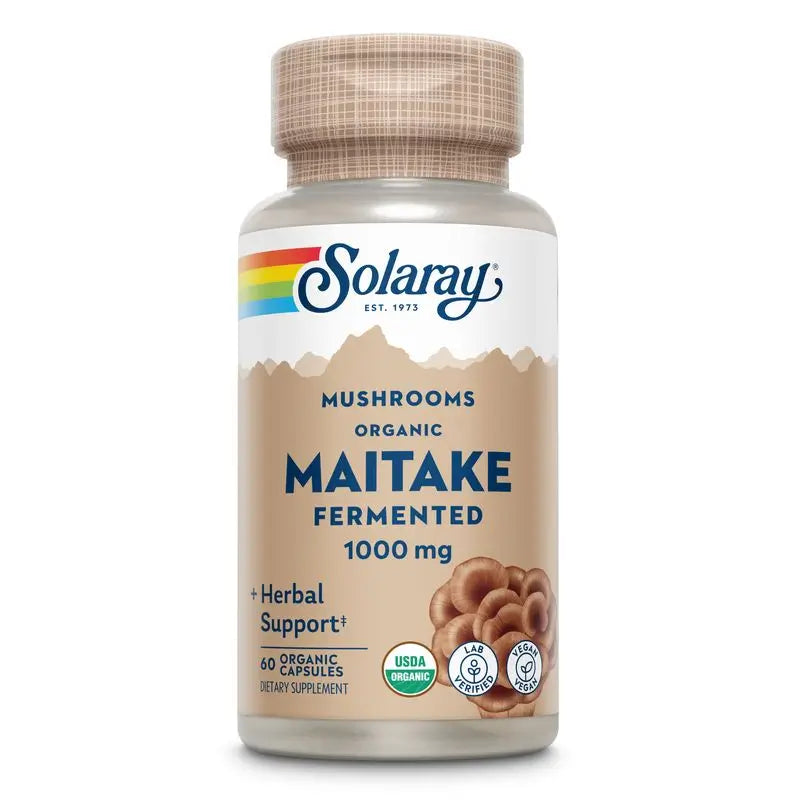 Solaray Maitake , 60 capsules of 500 mg
