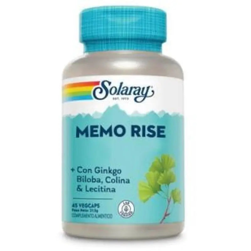 Solaray Memo Rise 45V Capsules