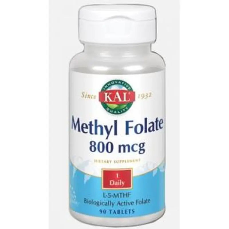 Solaray Methyl Folate 800Mcg. 90 Tablets