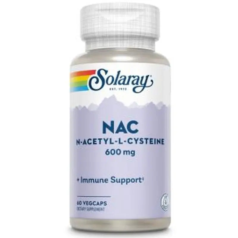 Solaray Nac 600Mg 60V Capsules