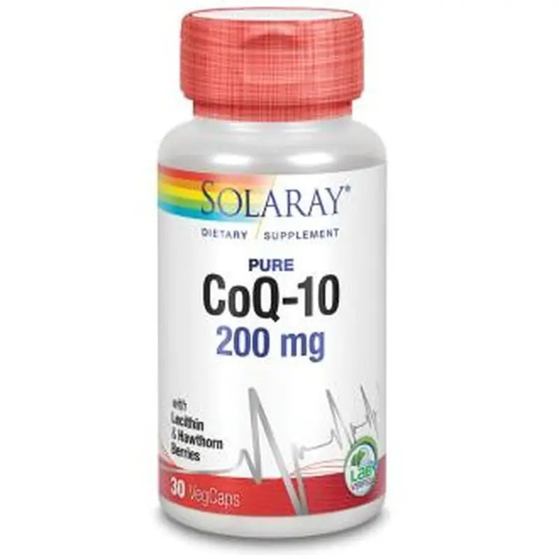 Solaray Pure Coq10 200Mg 30V Capsules