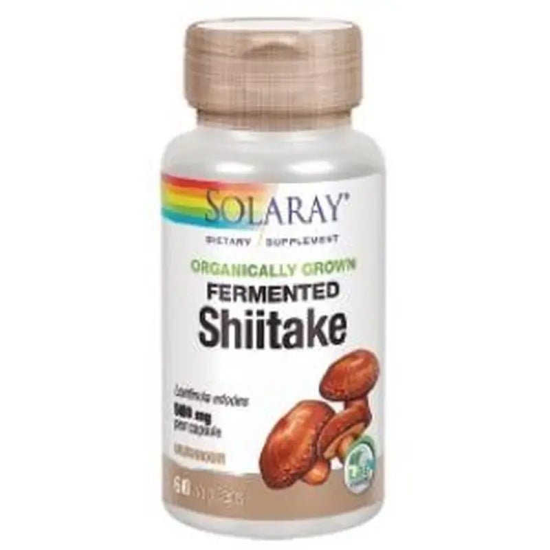Solaray Shiitake 500Mg. 60 Capsulesveg