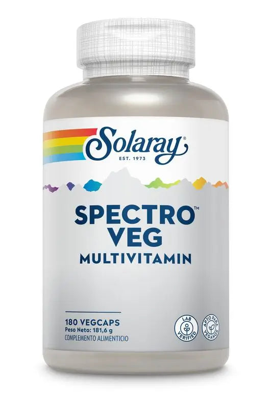 Solaray Spectro Vegetarian 180 Capsules