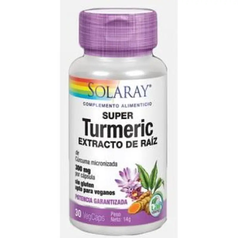 Solaray Super Turmeric 30 Capsules