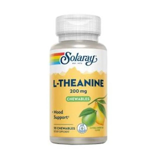 Solaray Theanine 200Mg. 30 Sublingual Tablets