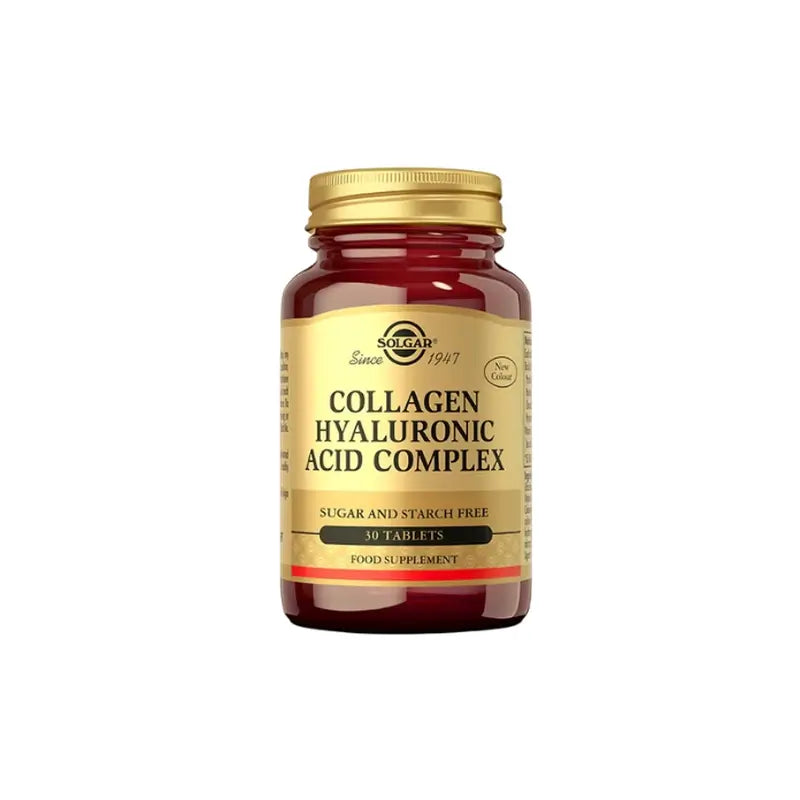 Solgar Hyaluronic Acid Complex With Collagen, 2X30 Comprimés