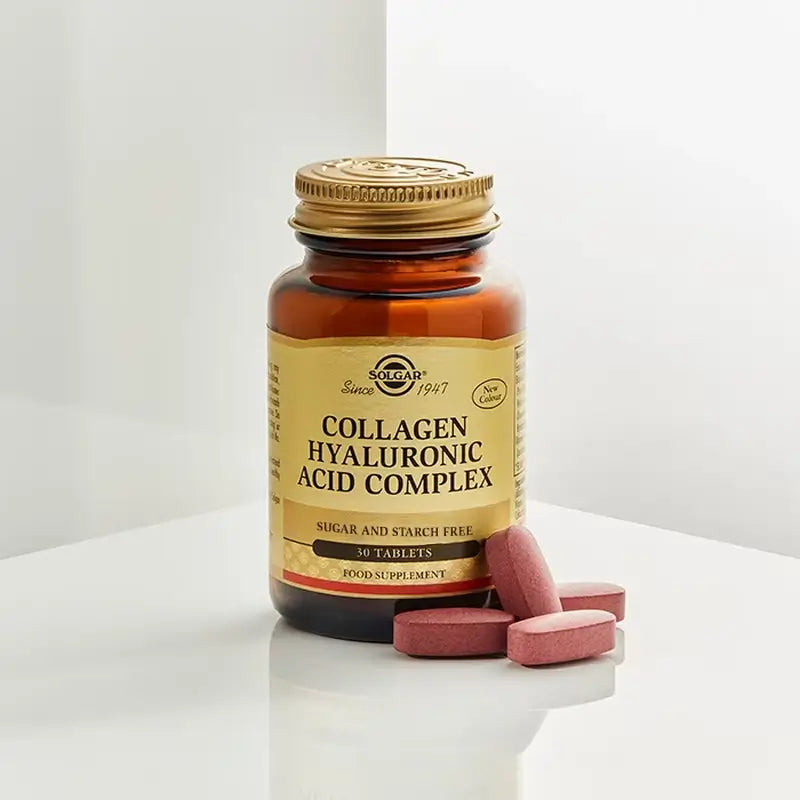 Solgar Hyaluronic Acid Complex With Collagen, 2X30 Comprimés