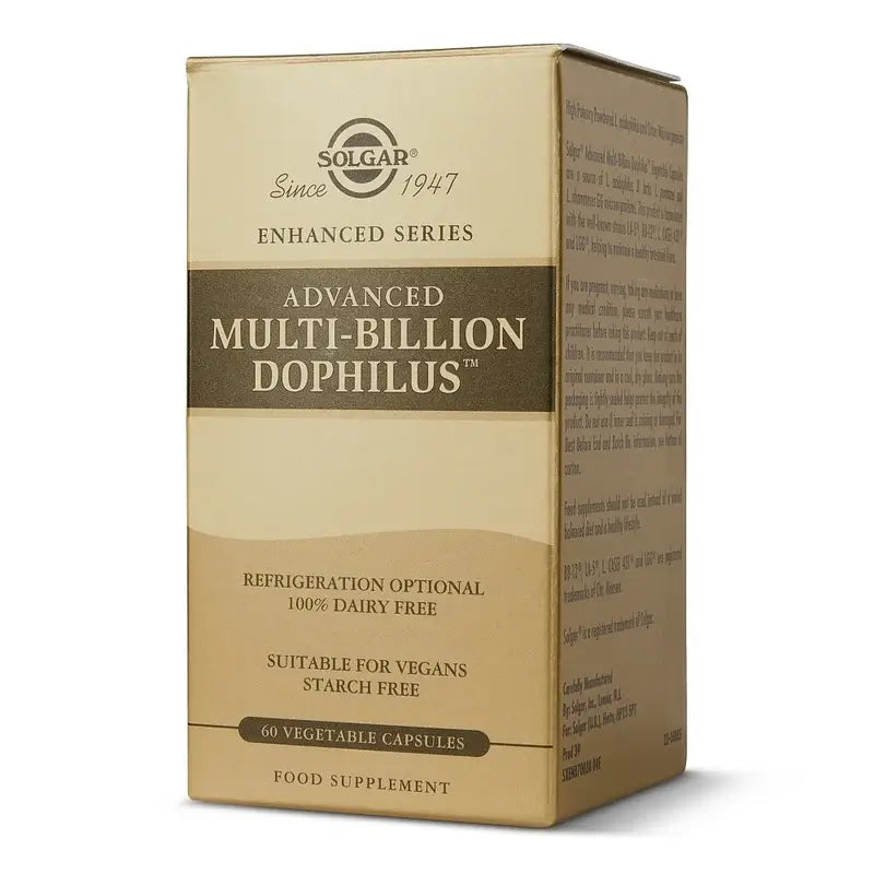Solgar Advanced Multi-Billion Dophilus 60 gélules végétales