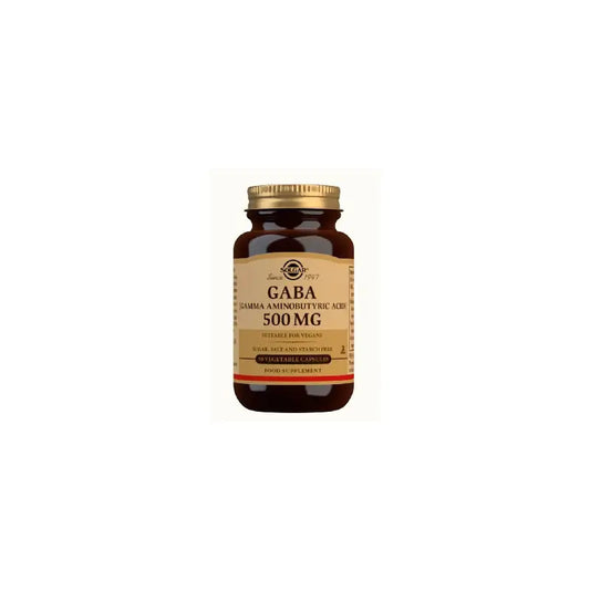 Solgar GABA 500 mg, 50 Veggie Capsules